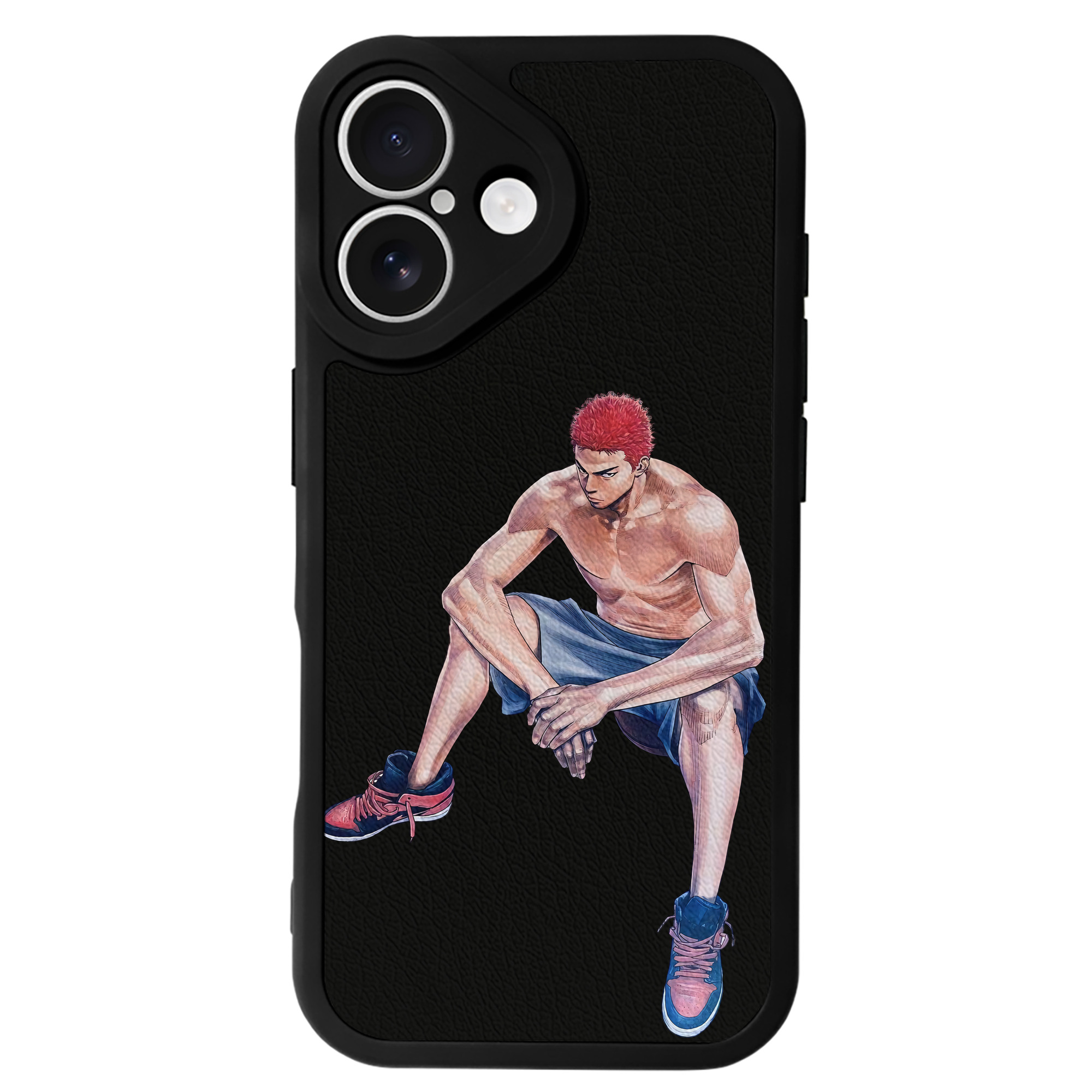 （画像用） SLAM DUNK／スラムダンク 【iPhone 16シリーズ対応】シリコンスマホケース（レザー調） 材質：シリコン